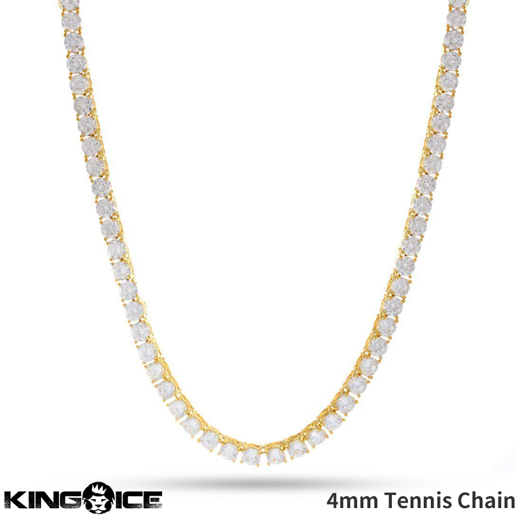 【楽天市場】King Ice キングアイス ネックレス 5mm幅 テニス 