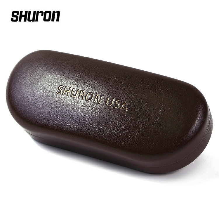 楽天市場 シュロン サングラス ハード 眼鏡 メガネケース Puレザー ブラウン Shuron Logo Glasses Hard Case Brown ロゴ入り おしゃれ アメリカブランド メガネ入れ 大人 ペンケース メンズ レディース 男性 女性 兼用 ギフト State 楽天市場店