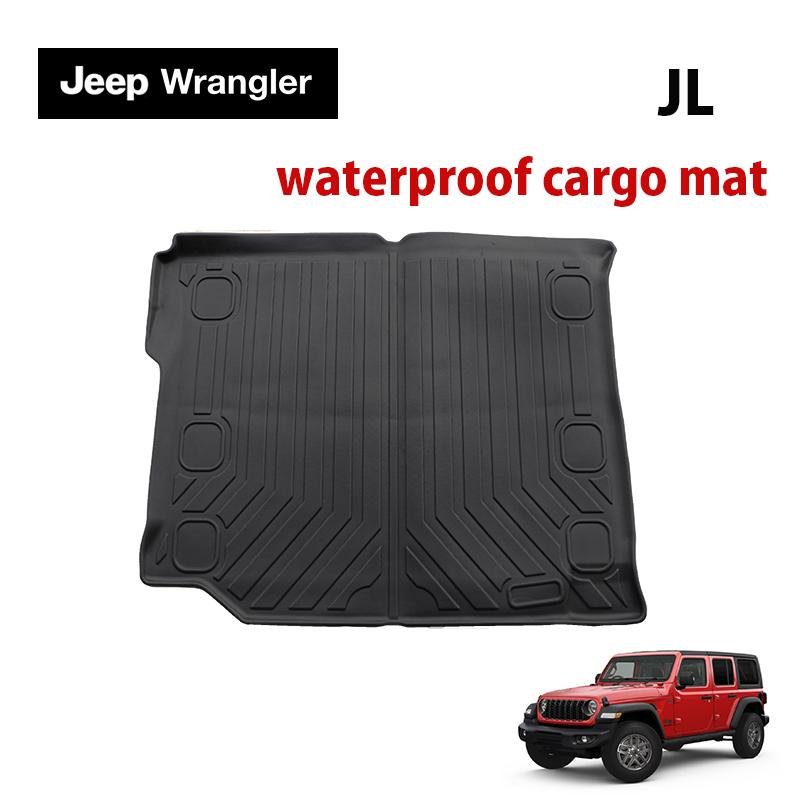 Jeep Wrangler UNLIMITED ジープ ラングラー アンリミテッド JL 3D カーゴマット ラゲッジマット TPE素材 ３Ｄ JＬ｜STELLA-JAPAN