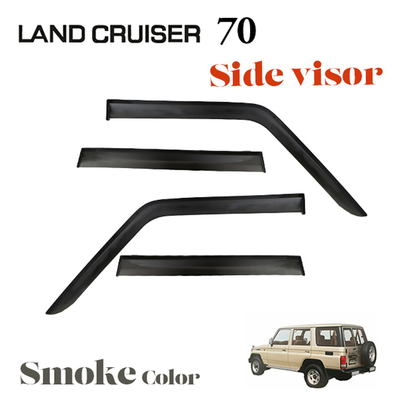 楽天市場】トヨタ 純正部品 GDJ76W ランドクルーザー サイドバイザー