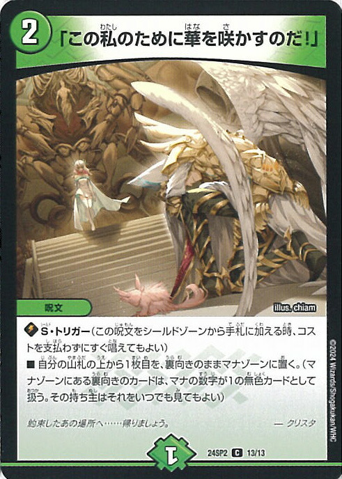 楽天市場】デュエルマスターズ DM23-EX3 73 C 「この私のために