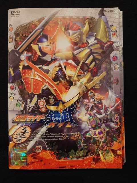 ys0054 レンタルUP★DVD 仮面ライダー鎧武 全12巻 ※ケース無