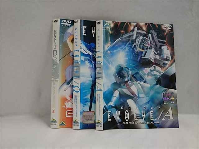 ys0143 レンタルUP◇DVD ガンダムイボルブ 全3巻 ※ケース無画像