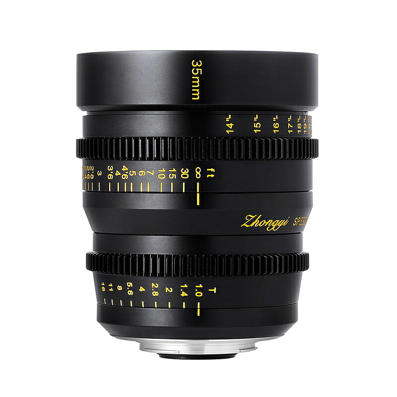 【P2倍！百貨店SALE】【度合い1位】中一光学 SPEEDMASTER CINEMA 35粍 T1.0 マイクロフォーサーズ用 SPEEDMASTER T1.0/35粍 MFT 活動写真水晶体 マイクロフォーサーズ 水晶体 興味の中心細工所
