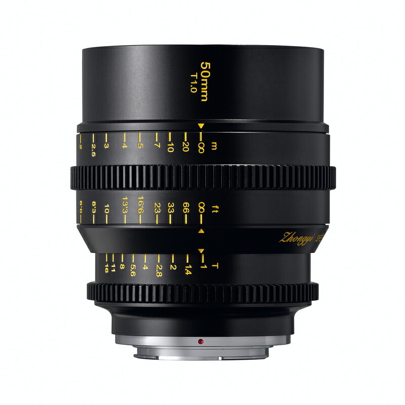 【P2倍+クーポン！マラソン】中一光学 SPEEDMASTER CINEMA 50mm T1.0 LF シネマレンズ フルサイズ対応 MF 単焦点 ソニー Eマウント ニコン Zマウント キヤノン RFマウント 富士フイルム Xマウント 動画撮影 正規品 保証2年 焦点工房｜焦点工房