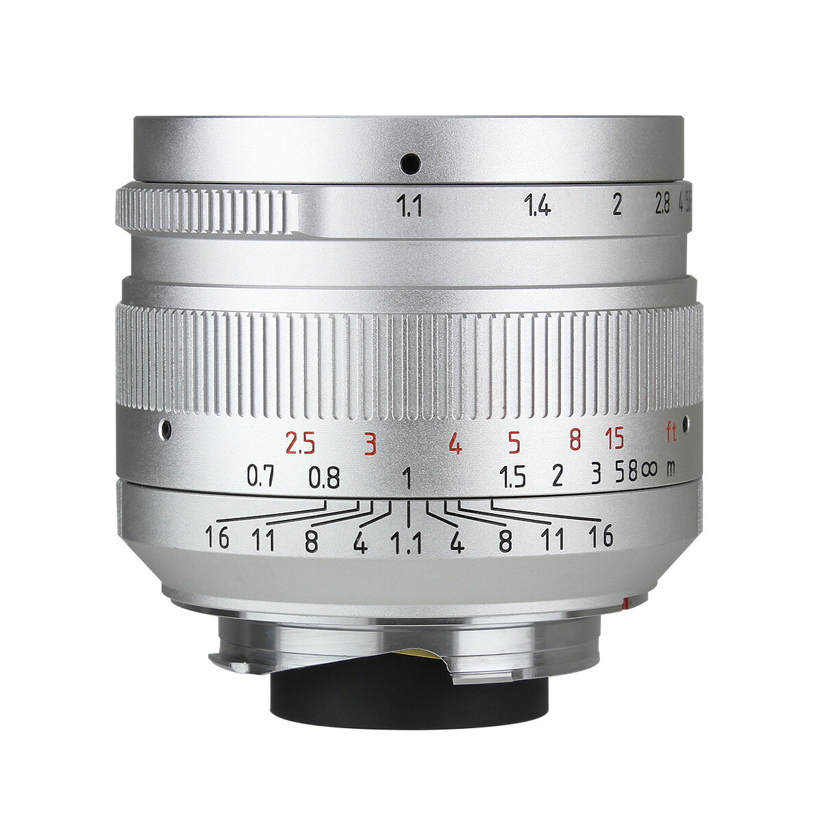 ライカMマウント 七工匠 7artisans 50mm F1.1 シルバー | eclipseseal.com