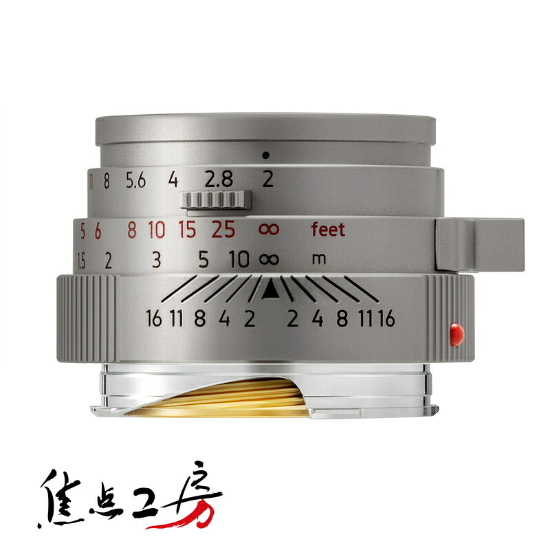【ランキング1位】LIGHT LENS LAB M 50mm f/2 'Titanium Edition' セット (フード、UVフィルター付属) ライカMマウントLLL-50M (Ti-M) 標準レンズ 周Elcan 周エルカン ライカMマウントレンズ カメラ交換レンズ 焦点工房【世界限定300本】｜焦点工房