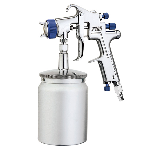 楽天市場】エアースプレーガン 吸上式(下カップ) 600cc ノズル 口径