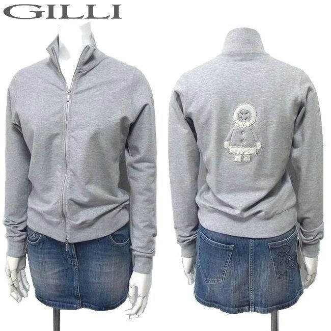 GILLI ジリ ジップジャケット（ZIP流汗) エスキモー S大きさ 新品 ブランド名 レディース 春夏秋