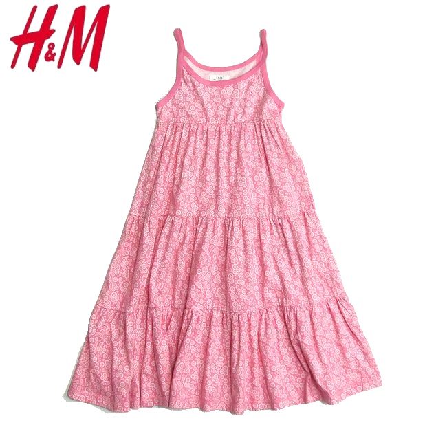 楽天市場 H M エイチアンドエム フラワー柄 キャミソールワンピース ピンク 新品 ブランド 春夏 キッズ 9 10歳 11 12歳 キッズ ユーロブランド専門 Style Import