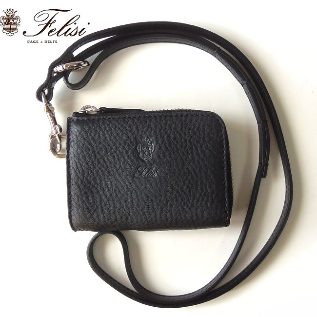 楽天市場】フェリージ felisi FELISI ネックウォレット レザー