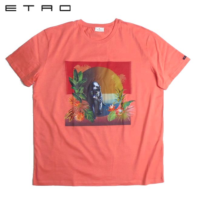 楽天市場】エトロ ETRO Tシャツ クルーネック 半袖 春夏 メンズ