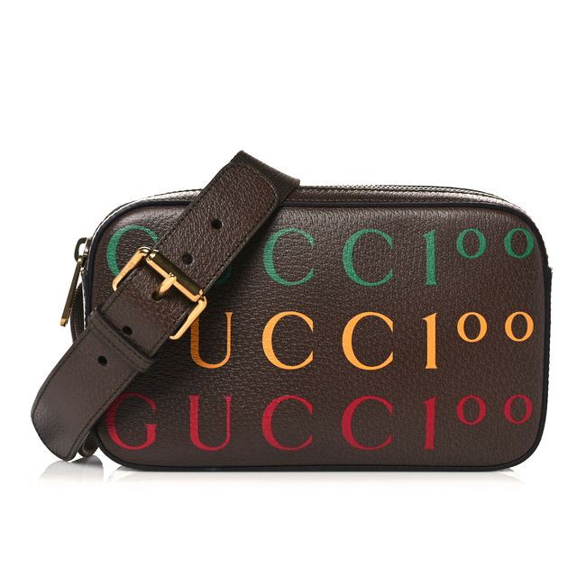 GUCCI グッチ 100周年記念 2592 ウエストバッグ （ボディバッグ) ULGBT