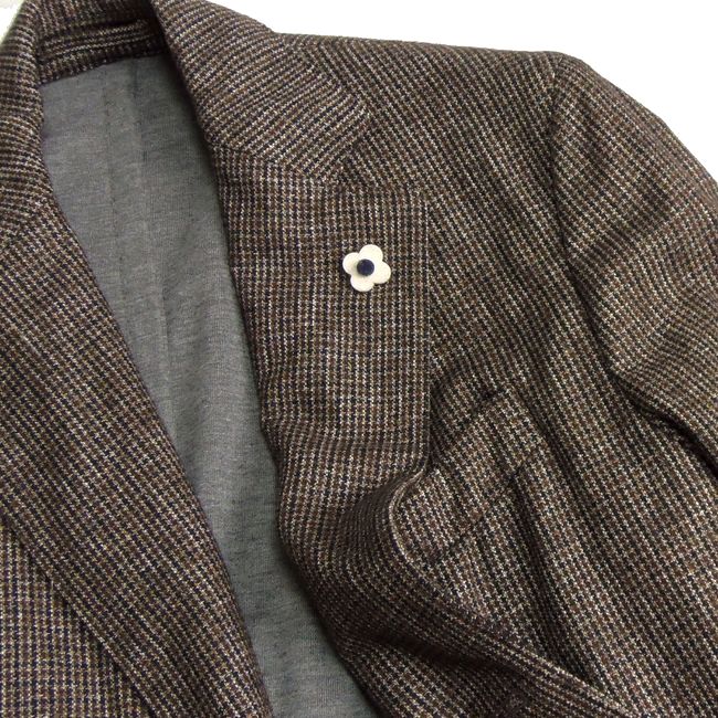 Importクリアランスセール メンズ ブラウン系 Style チェック柄 あす楽 メンズ ラルディーニ Lardini Lardini 秋冬 ユーロブランド専門 ブラウン系 新品 Smtb Tk ブランド 48サイズ Ydkg Tk チェスターコート 楽天最安値に挑戦 送料無料