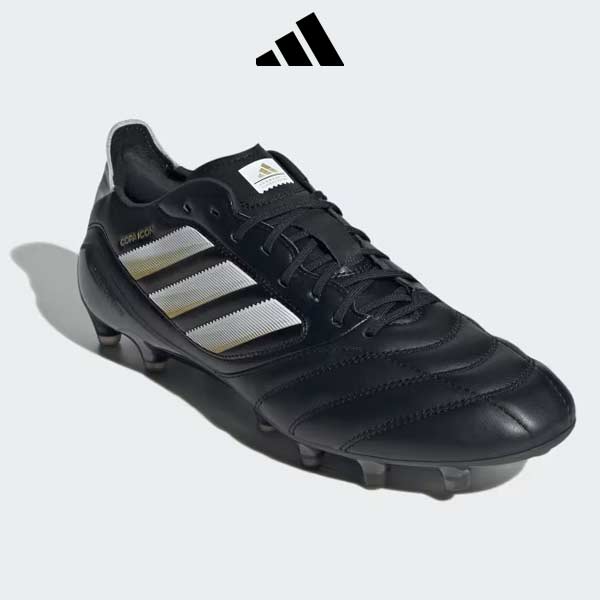 adidas サッカーシューズ 黒 レザー 楽天市場】コパ アイコン 2 FG/AG コアブラック×フットウェア