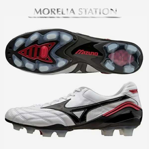 楽天市場 モレリア ウェーブ ミズノ サッカー スパイク ホワイト 白 Morelia Wave 12kp Mizuno Pro Shop Suncabin サンキャビン