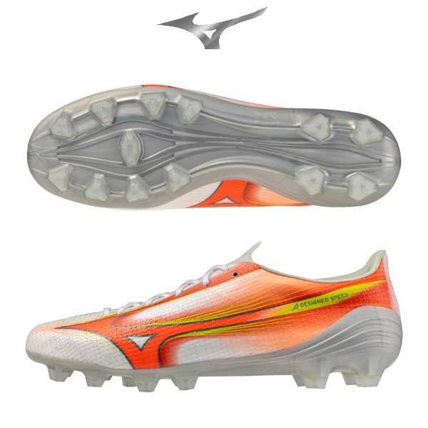 蹴球 スパイク ミズノ アルファ 3 労働者階級 MIZUNO α III PRO プリズム白いこと シューズ ALPHA 蹴球 くっ付ける式 P1GA266454 mizuno