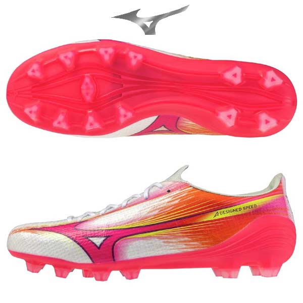 蹴球 スパイク ミズノ アルファ 3 労働者階級 MIZUNO α III PRO ブレイジングフレア シューズ ALPHA 蹴球 据えつける式 P1GA266464 mizuno