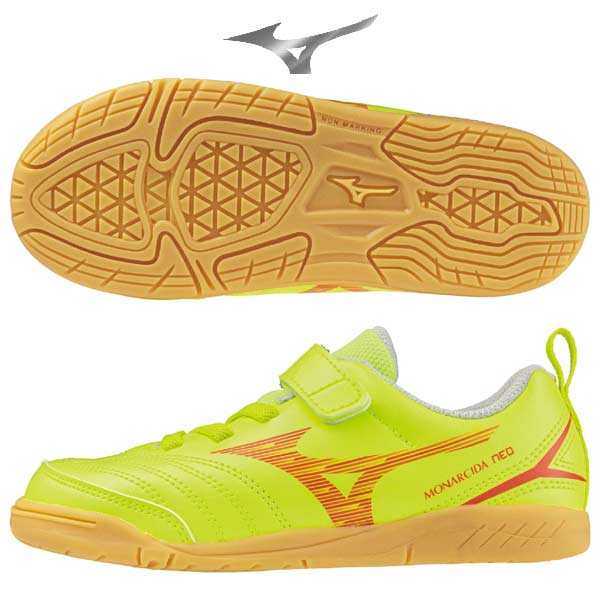 楽天市場】即発送 ミズノ フットサルシューズ キッズ モナルシーダネオ
