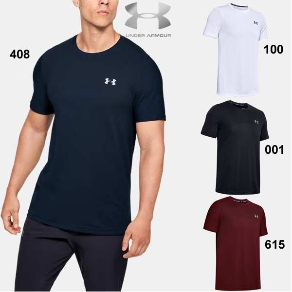 b131◆UNDER ARMOUR ショートスリーブTシャツ◆サイズ4XL 大きいサイズ 1375588 ネイビー色 アンダーアーマー Tシャツ 送料360円 6F