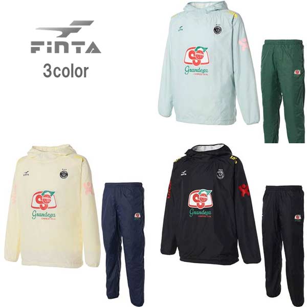 FINTA サッカーセットアップ L ホワイト 楽天市場】フィンタ FDB プルオーバーセットアップ 大人用