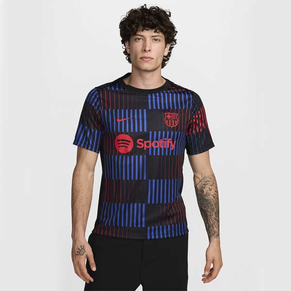Nike FC バルセロナ　練習シャツグレーシャツ NIKE ナイキ 25-26 FCB FCバルセロナ Dri-FIT アカデミープロ