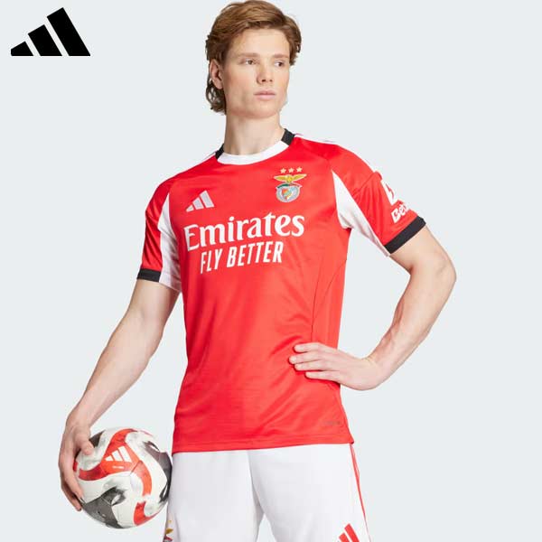 御召しもの 蹴球 アディダス SLベンフィカ 25/26 養護ホームプルオーバー 写し物 制服 半袖 Benfica KPU88-JD1403 adidas