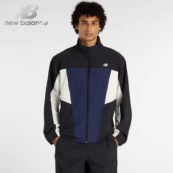 ウェア ニューバランス ウーブントラックジャケット フルジップ NB Dry スポーツ トレーニング カジュアル MJ61H33O-BK newbalance