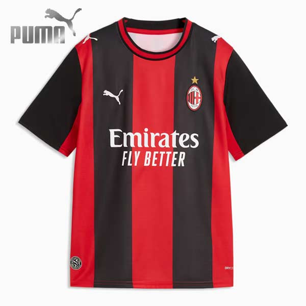 ピューマ お坊っちゃん お召しもの ACM ACミラン 26/27 介護ホーム 制服 キッズ 写し物 半袖 ACMILAN 1st 蹴球 蹴球 784124-01 PUMA