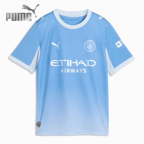 ピューマ 御召しもの 制服 蹴球 マンチェスターシティFC 26-27 養護ホーム 写し物 制服 MANCHESTER CITY お坊っちゃん キッズ 半袖 784329-01 puma