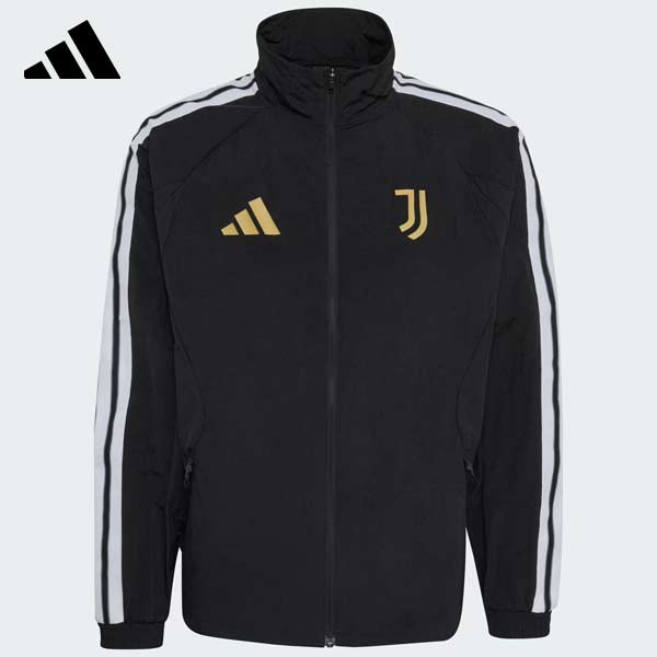 御召しもの 蹴球 アディダス ユベントス・トリノ 養護ホーム アンセムジャケット 写し物 長袖 Juventus WK771-KV6740 adidas