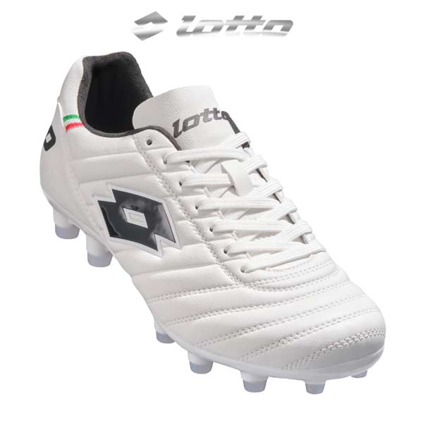 蹴球 スパイク ロット STADIO JP 4E 広広とした くっ付ける式 蹴球スパイク 白いこと 黒いこと LOSTADIO2-WHBK lotto