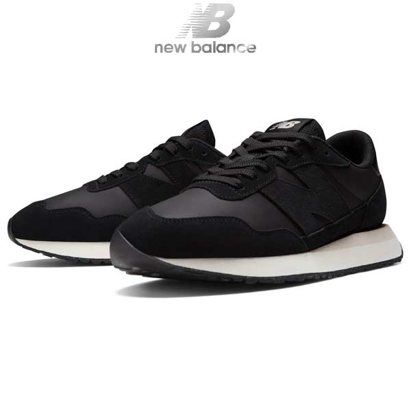 スニーカー ニューバランス シューズ MS237 237 SD ブラック スエード ユニセックス ライフスタイル カジュアル MS237SD New Balance