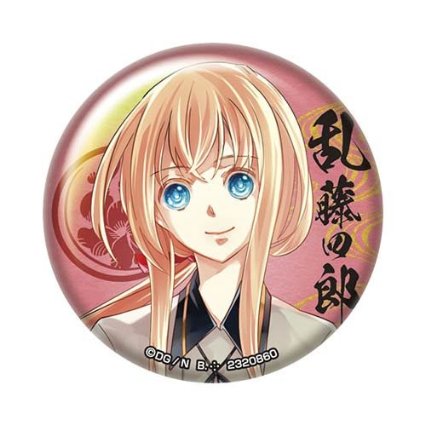 楽天市場 刀剣乱舞 とうらぶ カプセル缶バッジコレクション 内番篇 其の三 乱藤四郎 単品 サニーサイドアップ