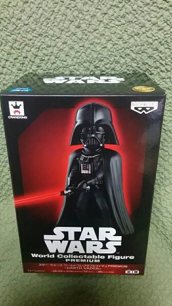 【スターウォーズ】ワールドコレクタブルフィギュア PREMIUM -DARTH VADER(ダース・ベイダー)画像