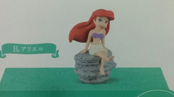 当選品　ディズニー　ワールドコレクタブル　フィギュア　ワーコレ　アリエル ワーコレ アリエル フィギュア 人魚 台座付き ワールドコレクタブル