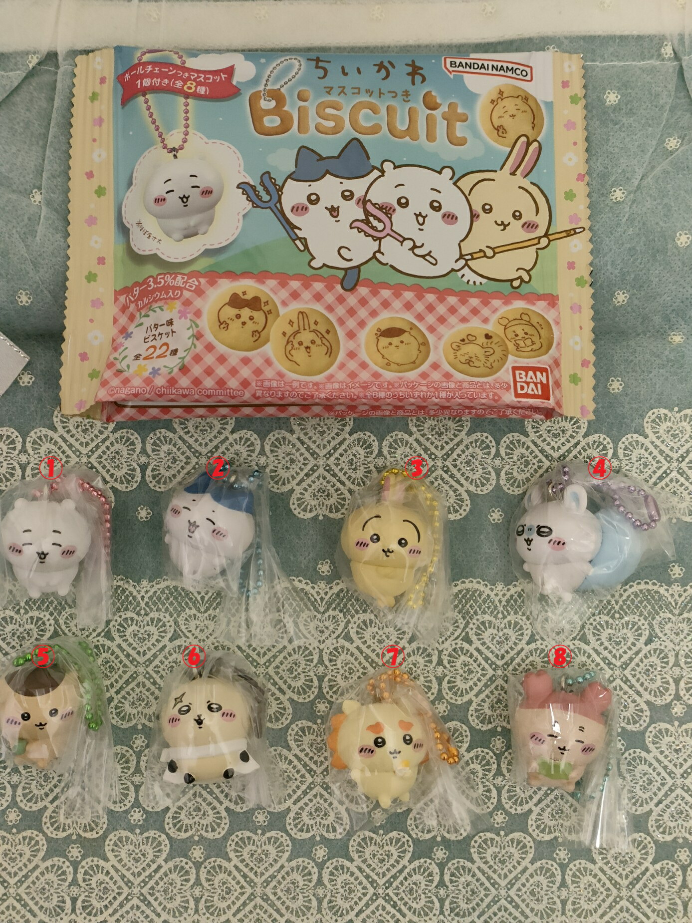 楽天市場】バンダイ(BANDAI) ちいかわ マスコットつきビスケット 10個