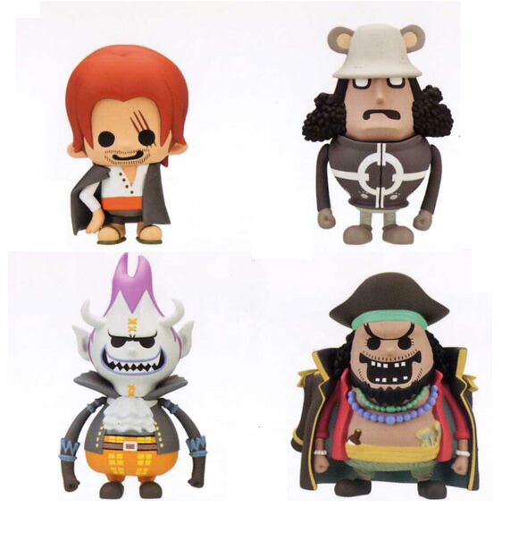 楽天市場 ワンピース Pansonworks ソフビフィギュアインブリスター 王下七武海登場編２ 全4種セット サニーサイドアップ