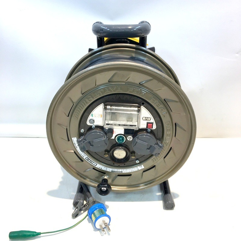 楽天市場】《送料無料》【ハタヤ】金属感知機能付きコードリール30m