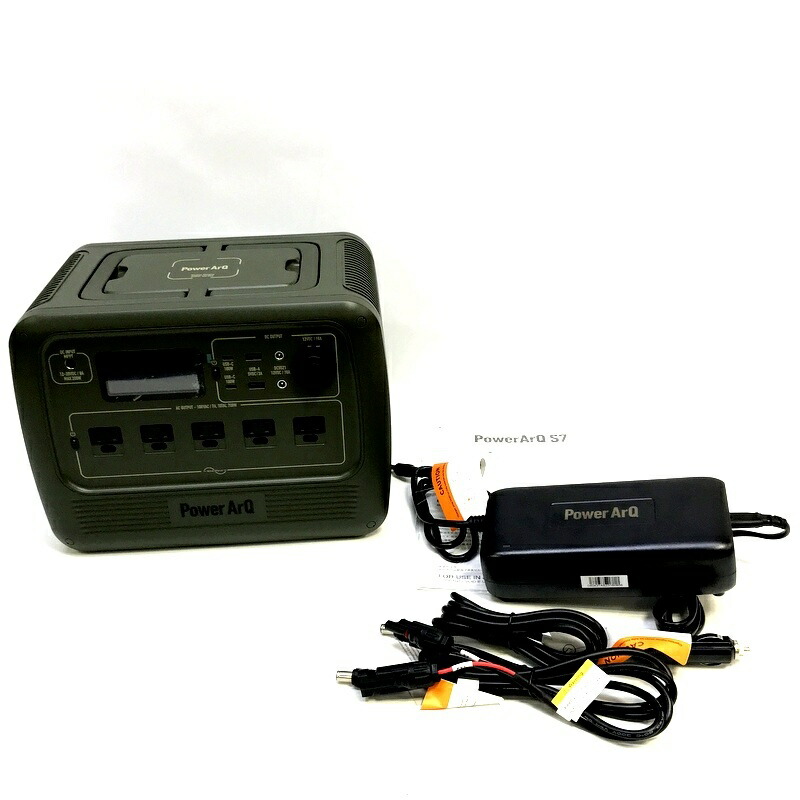 【中古】PowerArQ S7 PA70 ポータブル電源 パワーアーク◇TA2676｜福井の買取販売　サンステップ