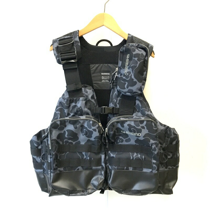 楽天市場】シマノ (Shimano) VF-274W ブラックダックカモ Lサイズ 裾囲