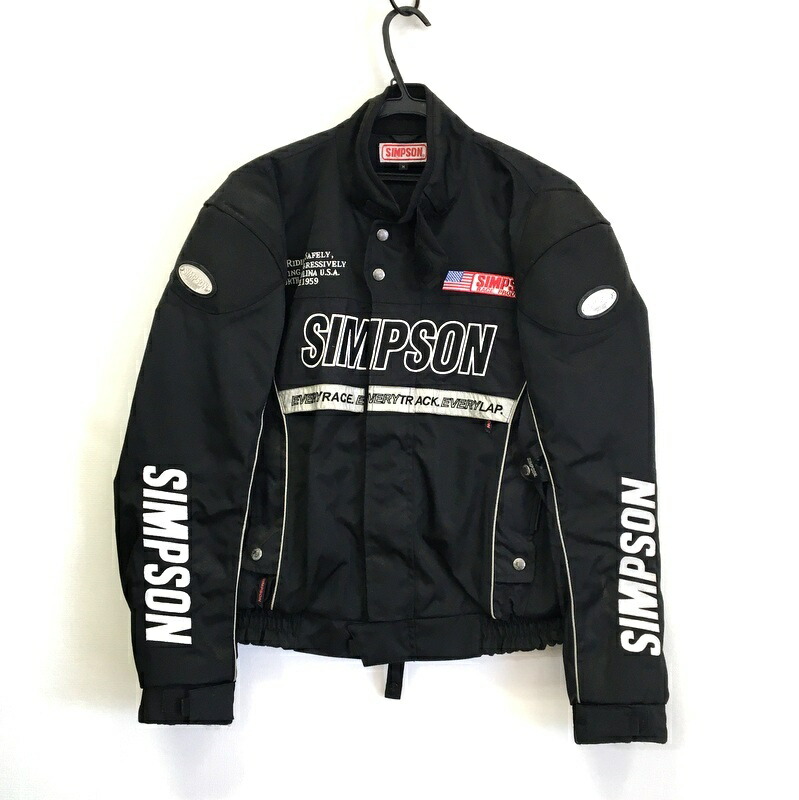 楽天市場】シンプソン ライダースジャケット コットン レッド Size#3L
