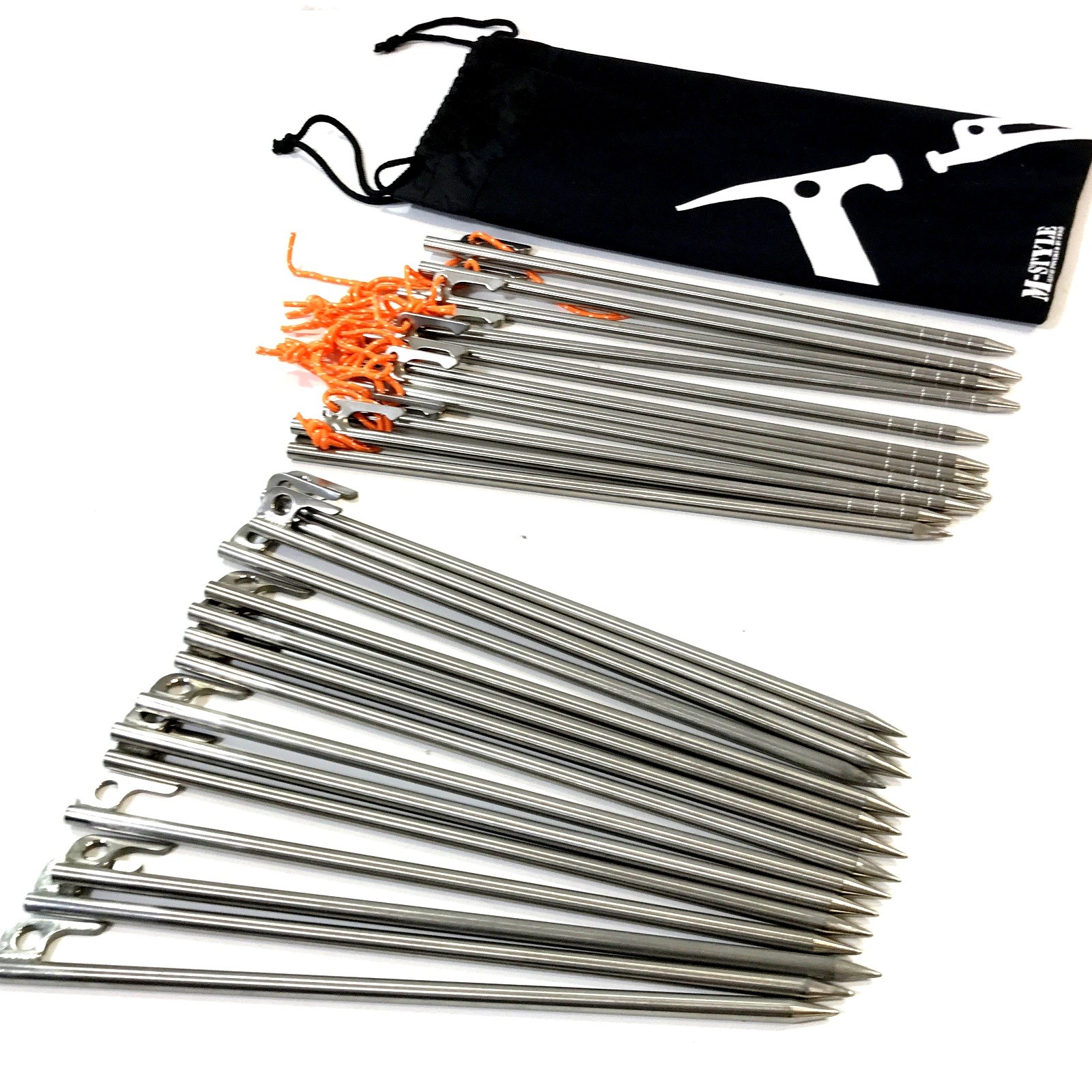 【中古】FIELDOOR フィールドア チタン ペグ 天幕付属物 30珊 ◇TA3710