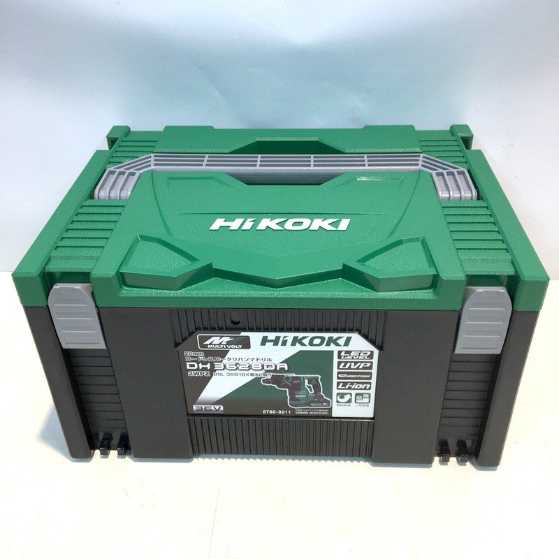 【中古】HiKOKI ハイコーキ 28mm コードレスロータリハンマドリル DH3628DA(2XPZ) フルセット 36V マルチボルト未使用 △ DW3679｜福井の買取販売　サンステップ 43,615円