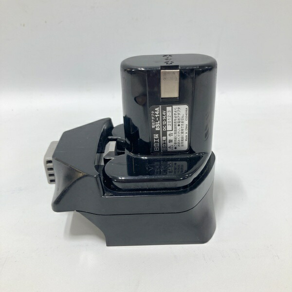 【中古】日立工機 HITACHI 独居室アダプター BSL-14A 乾電池取り替えっこアダプター 12V 14.4V ★DT89