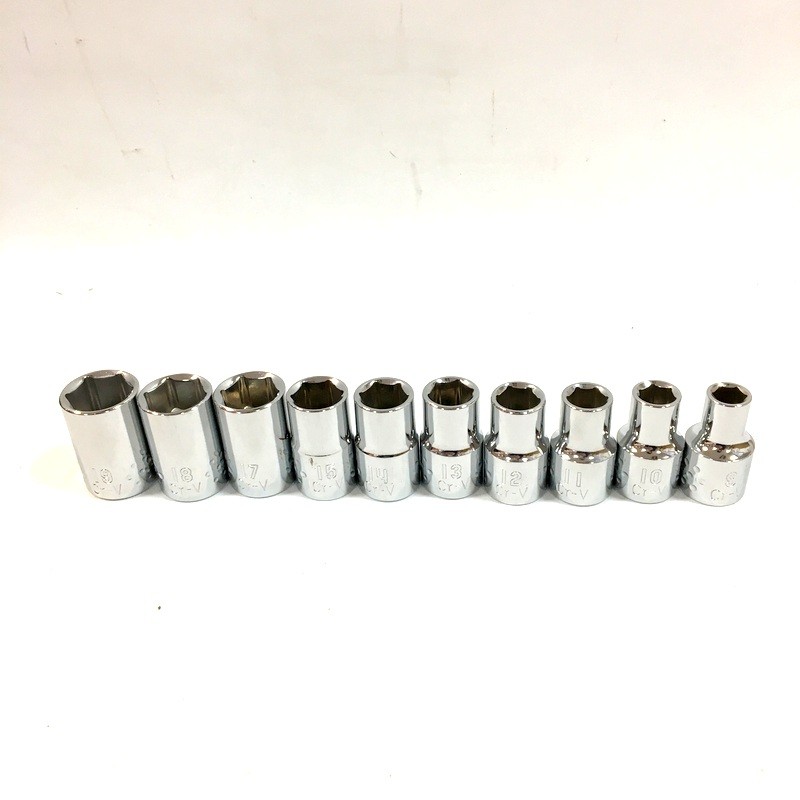 【中古】EXPERT 老練家 ソケット書き割り E117087～E117097 10個書き割り 6角△ DW4041