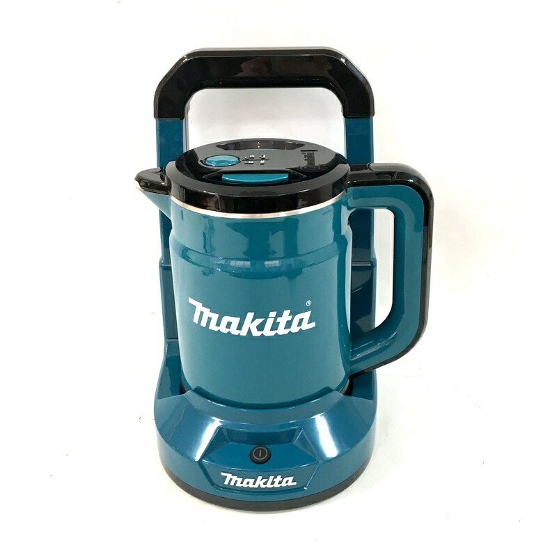 【中古】makita マキタ 充電式ケトル KT360DZ  本体のみ 36V 青 0.8L  美品 △ DW4058