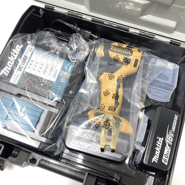 【中古】マキタ makita 18V 充電式インパクトドライバ TD173DGXPY プレミアムイエロー 未使用 20周年記念モデル 限定色 純正品 ★DT107|福井の買取販売 サンステップ