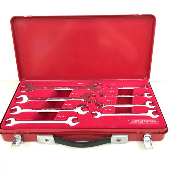 【中古】KTC 京都機械工具 MIRROR TOOL 鏡鑑物の具 鍵書き割り 8本書き割り ★DT615