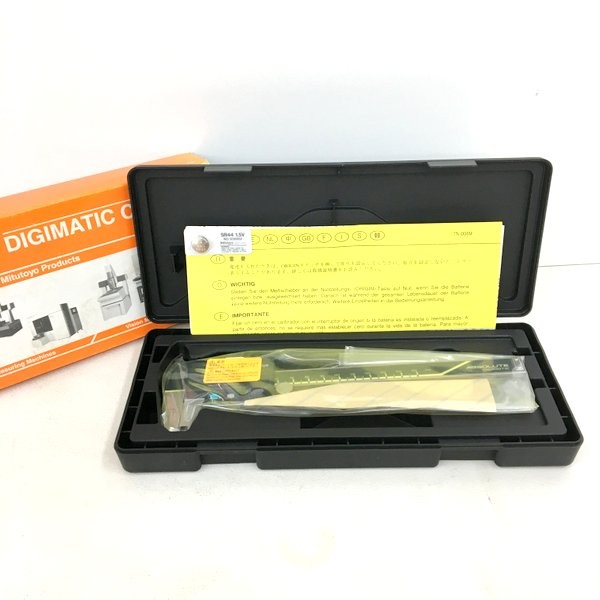 【中古】Mitutoyo ミツトヨ デジタルノギス 500-158 CD-15CR  デジマチックキャリパ 未当て嵌める ★ DT616-